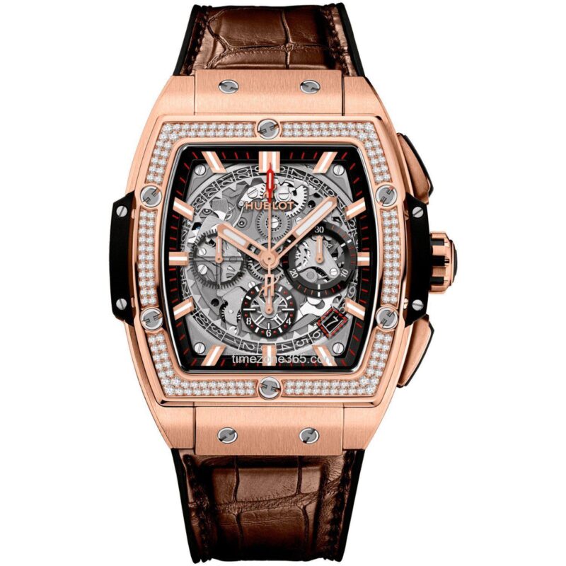 Hublot Spirit Of Big Bang King Gold Diamonds 42Mm 641.Ox.0183.Lr.1104