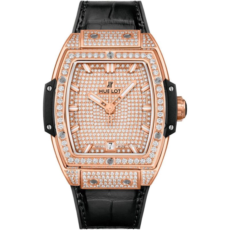 Hublot Spirit Of Big Bang King Gold Pave 39Mm 665.Ox.9010.Lr.1604