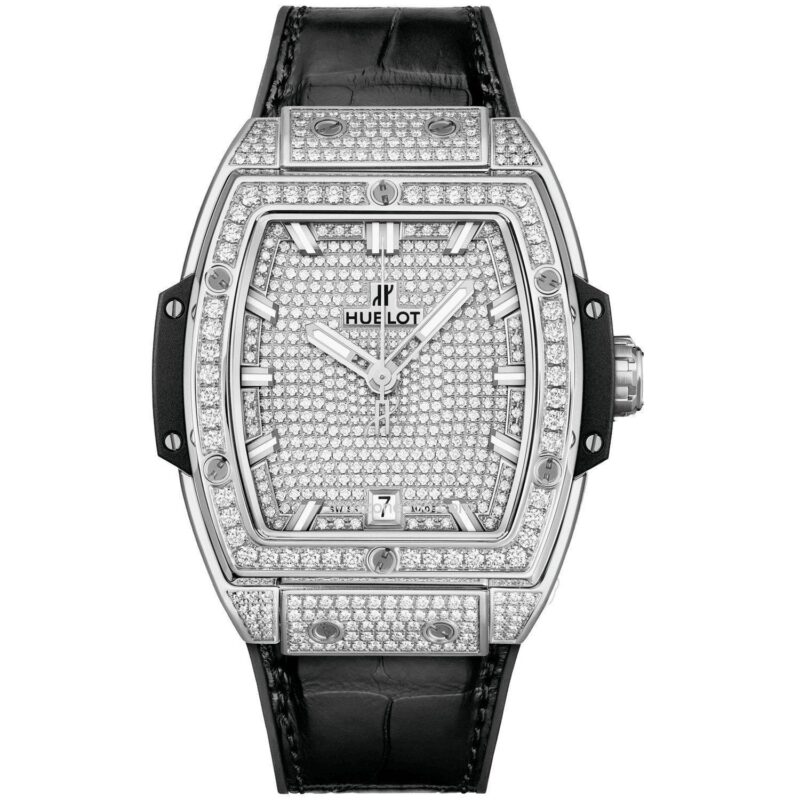 Hublot Spirit Of Big Bang Titanium Pavé 39Mm 665.Nx.9010.Lr.1604