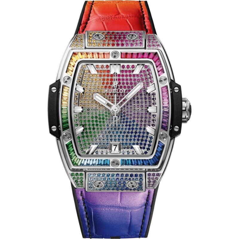 Hublot Spirit Of Big Bang Titanium Rainbow 39Mm 665.Nx.9910.Lr.0999