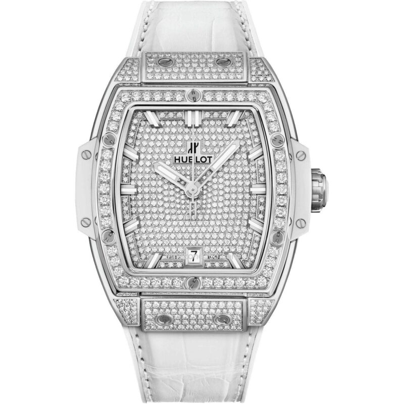 Hublot Spirit Of Big Bang Titanium White Pavé 39Mm 665.Ne.9010.Lr.1604