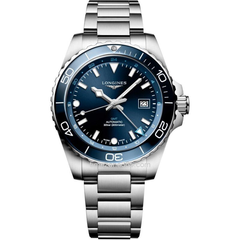 Longines Hydroconquest Gmt 43Mm L3.890.4.96.6