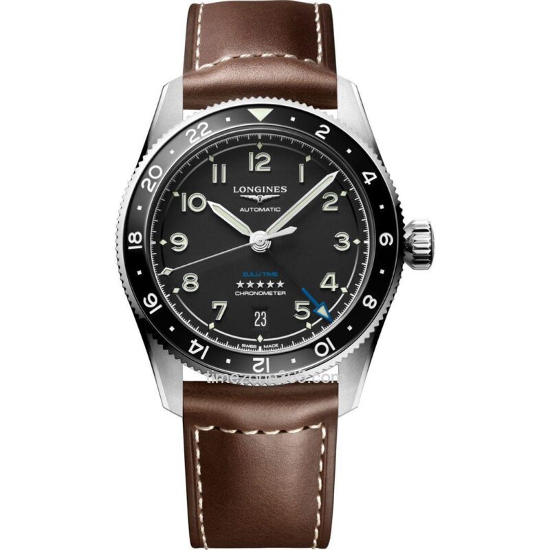 Longines Spirit Zulu Time 39Mm L3.802.4.53.2