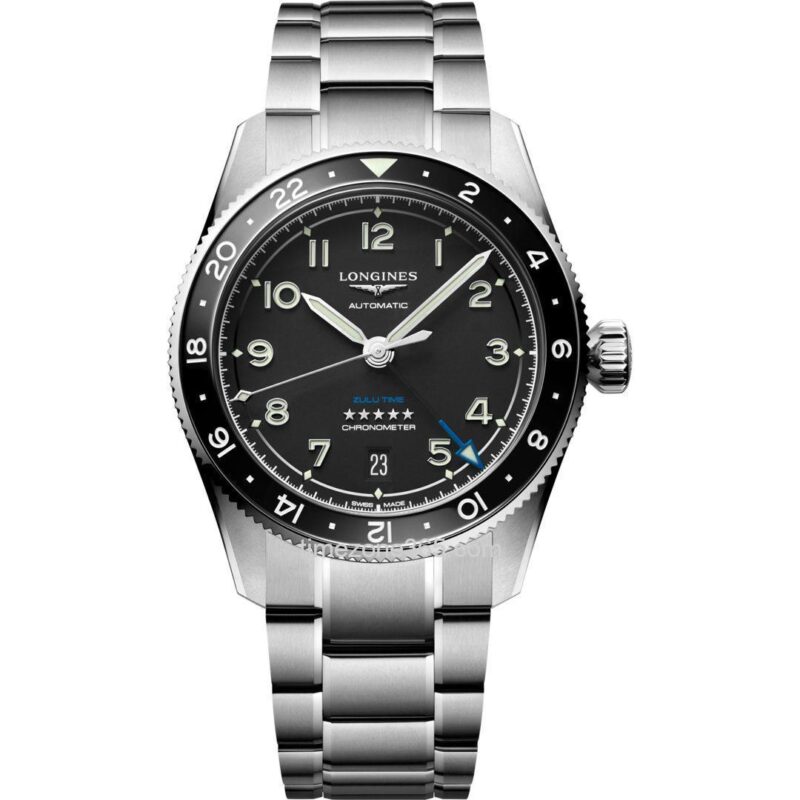 Longines Spirit Zulu Time 39Mm L3.802.4.53.6