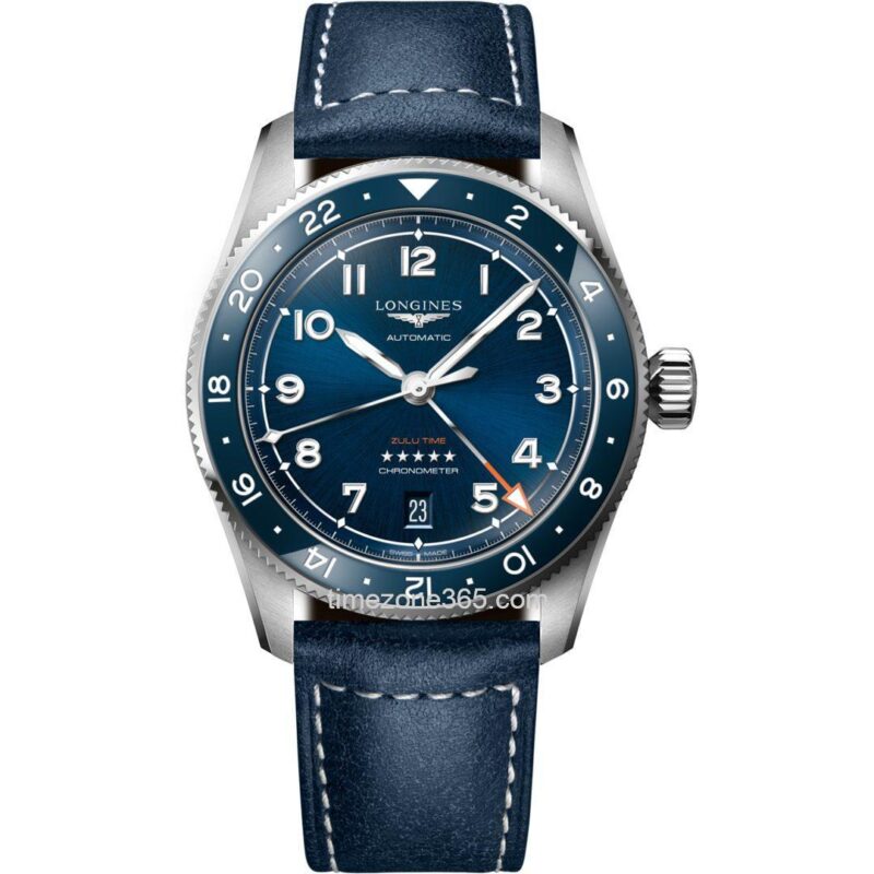 Longines Spirit Zulu Time 39Mm L3.802.4.93.2