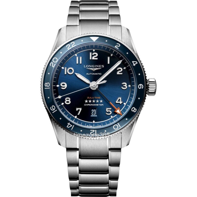 Longines Spirit Zulu Time 42Mm L3.812.4.93.6