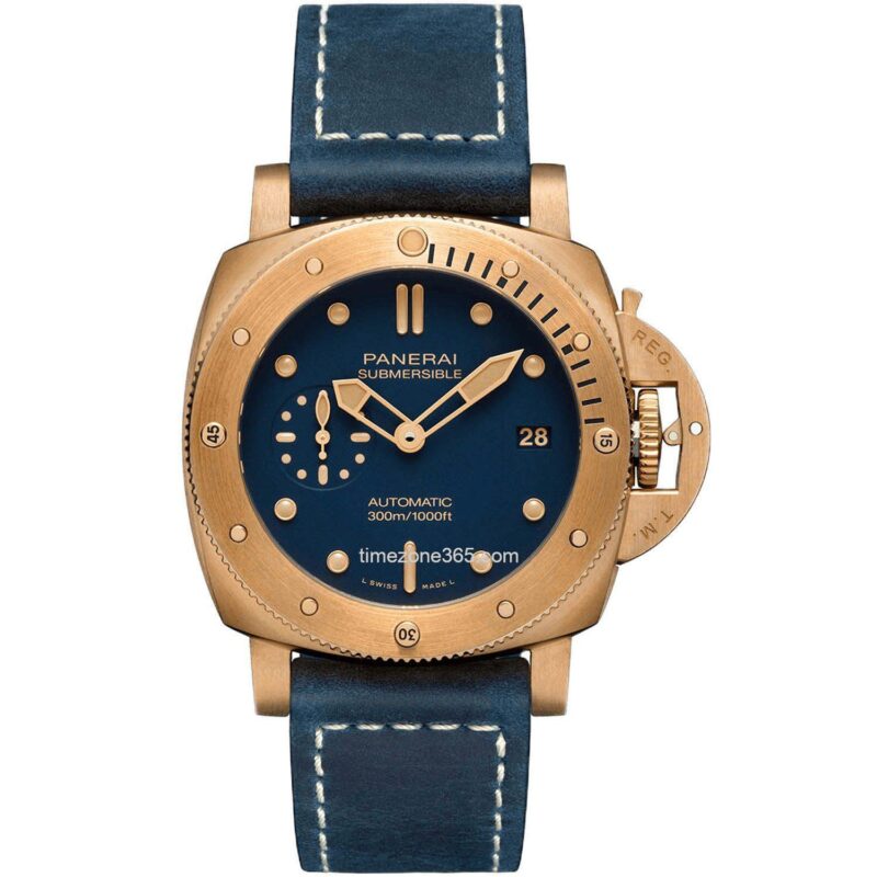 Panerai Submersible Bronzo Blu Abisso 42Mm Pam01074