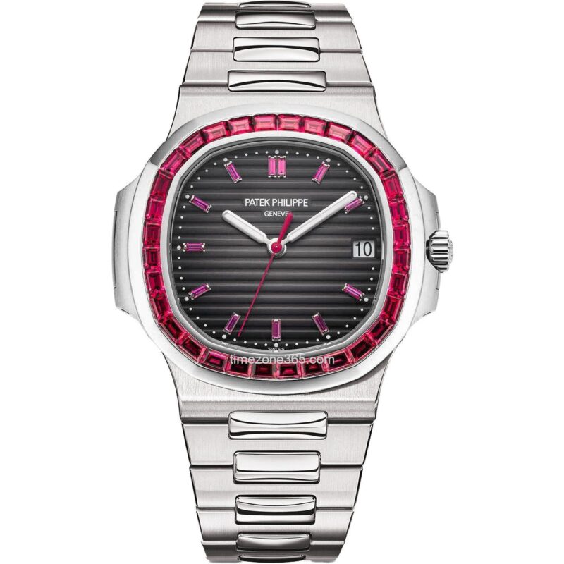 Patek Philippe Nautilus Platinum Rubies 40.5Mm 5711/112P-001