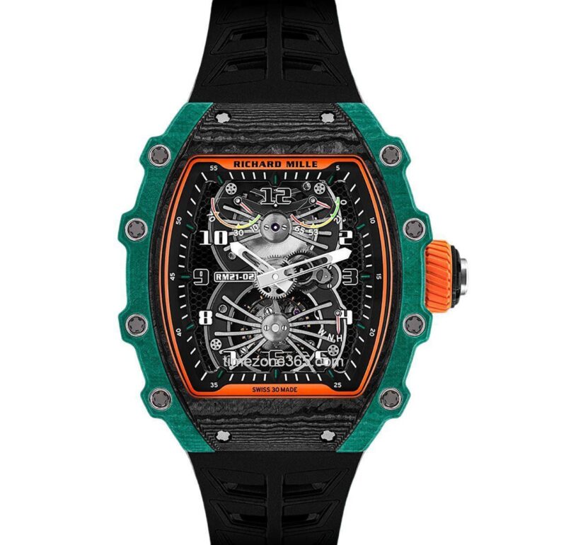 Richard Mille Rm 21 02 Manual Winding Tourbillon Aerodyne Limited Edition Rm 21 02 Ti Ca Fq