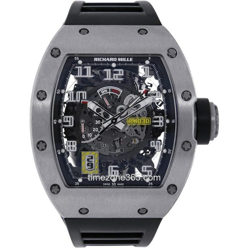 Richard Mille Rm030 Automatic Winding With Declutchable Rotor  – Rm030 Rh Ti