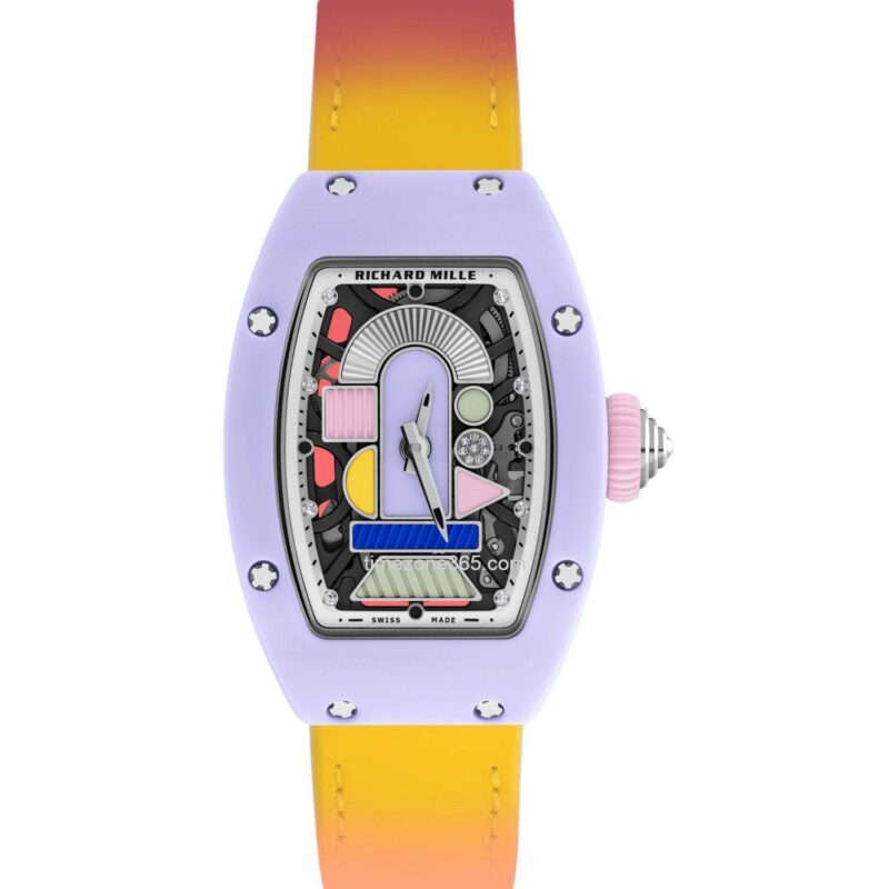 Richard Mille Rm07 01 Coloured Ceramic Lavender Pink Limited Edition  – Rm07 01 Wg Tzp Lp