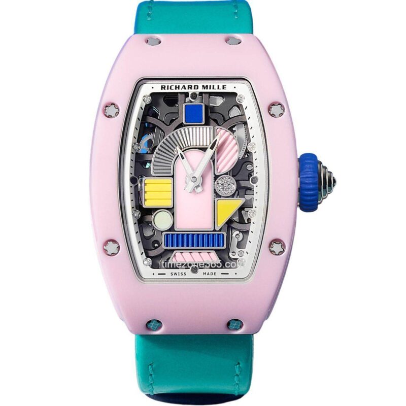 Richard Mille Rm07 01 Coloured Ceramic Pastel Pink Limited Edition  – Rm07 01 Wg Tzp P