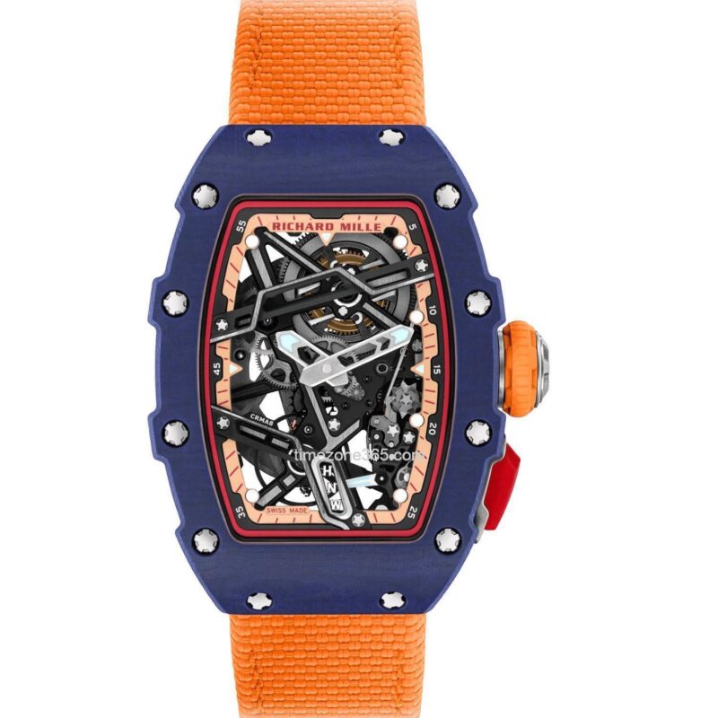 Richard Mille Rm07 04 Automatic Winding Sport Blue Margot Laffite  – Rm07 04 Fq : Pr05