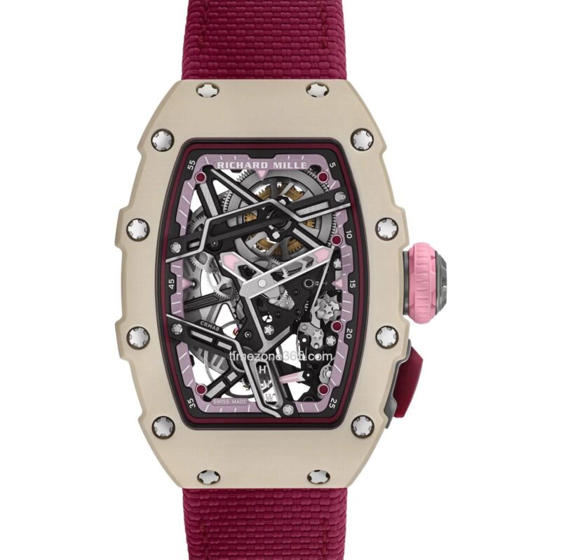 Richard Mille Rm07 04 Automatic Winding Sport Creamy White Nelly Korda