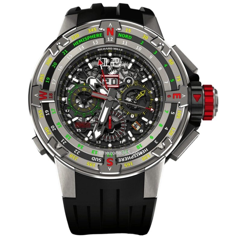 Richard Mille Rm60 01 Automatic Winding Flyback Chronograph Regatta 50Mm  – Rm60 01 An Ti