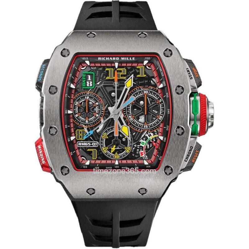 Richard Mille Rm 65-01 Automatic Split-Seconds Chronograph Titanium