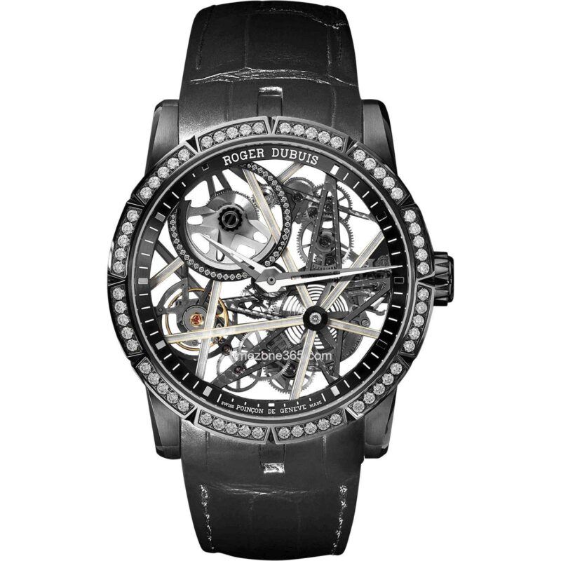 Roger Dubuis Excalibur Blacklight Black Dlc Titanium Limited Edition 42Mm Rddbex0756