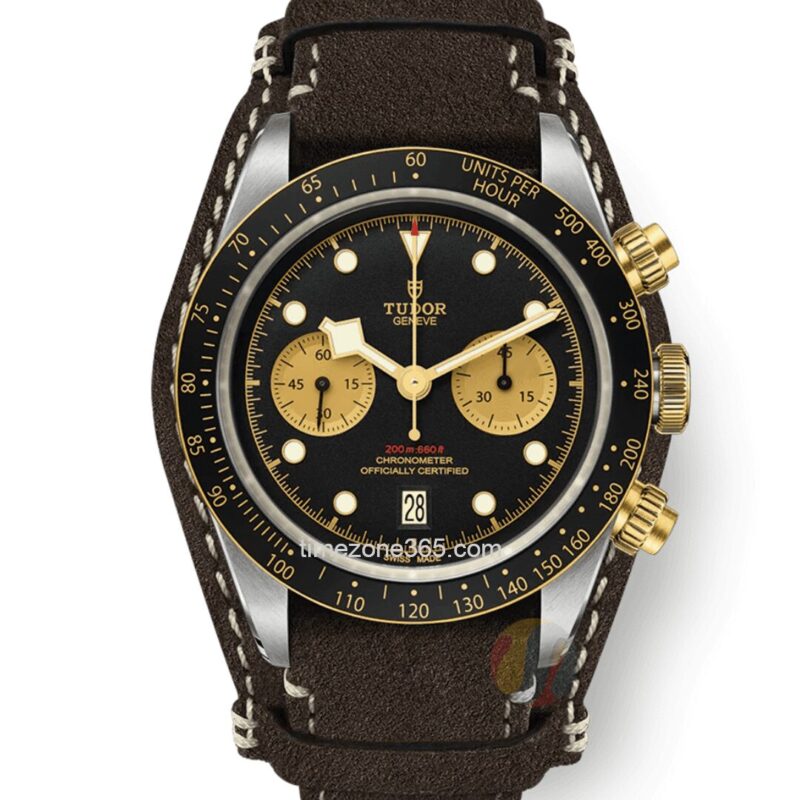 Tudor Heritage Black Bay Chrono S&G M79363N-0002 41Mm