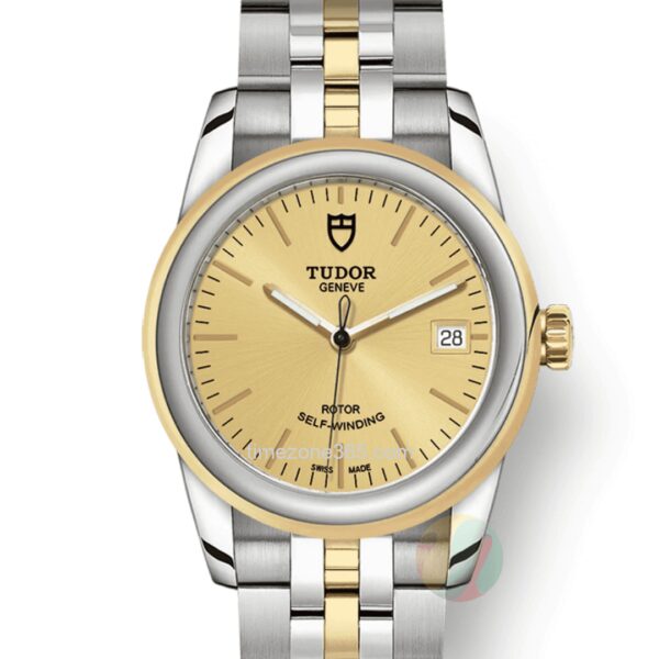 Tudor Glamor Date M55003-0005 Men 36mm