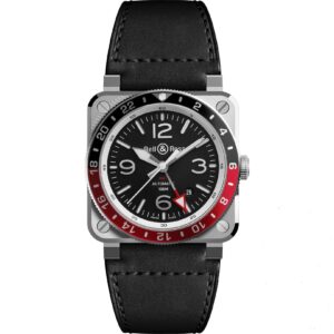 Bell & Ross BR 03-93 GMT Black BR0393-BL-ST/SCA