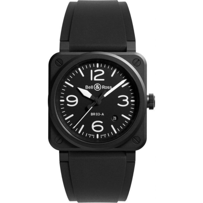 Bell & Ross BR 03 Black Matte 41mm BR03A-BL-CE/SRB