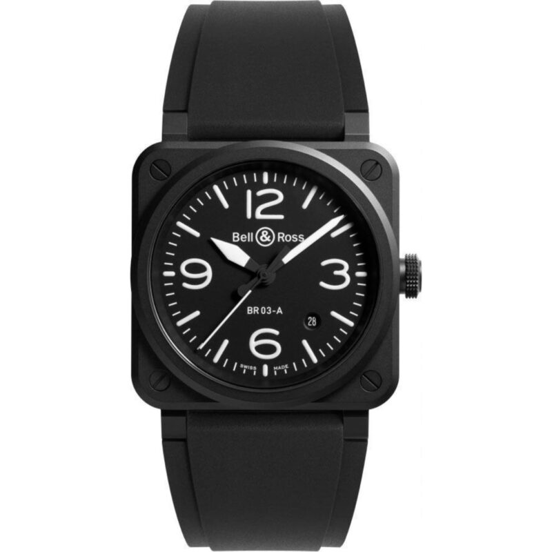 Bell & Ross BR 03 Black Matte BR03A-BL-CE/SRB