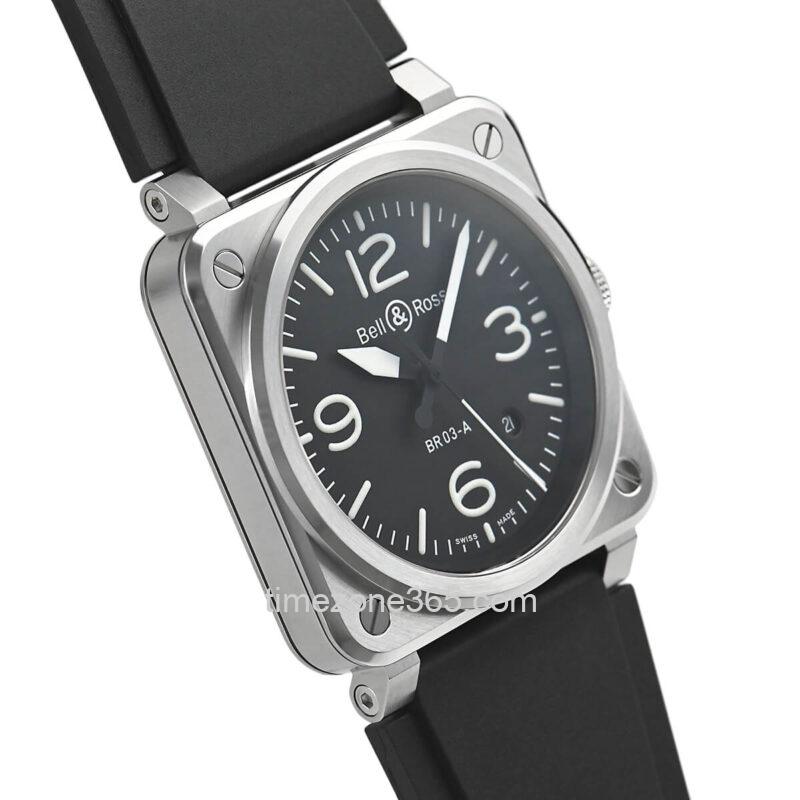 Bell & Ross BR 03 Black Steel 41mm BR03A-BL-ST/SRB - Image 3