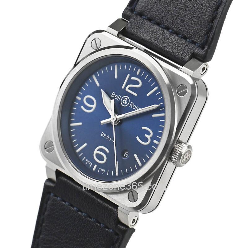 Bell & Ross BR 03 Blue Steel 41mm BR03A-BLU-ST/SCA - Image 2