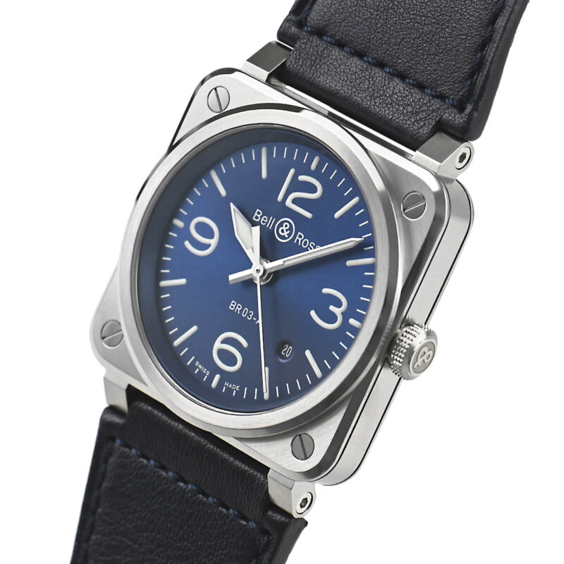 Bell & Ross Br 03 Blue Steel Br03A-Blu-St/Sca - Image 2