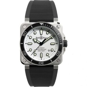 Bell & Ross BR 03 Diver White Steel BR03A-D-WH-ST/SRB