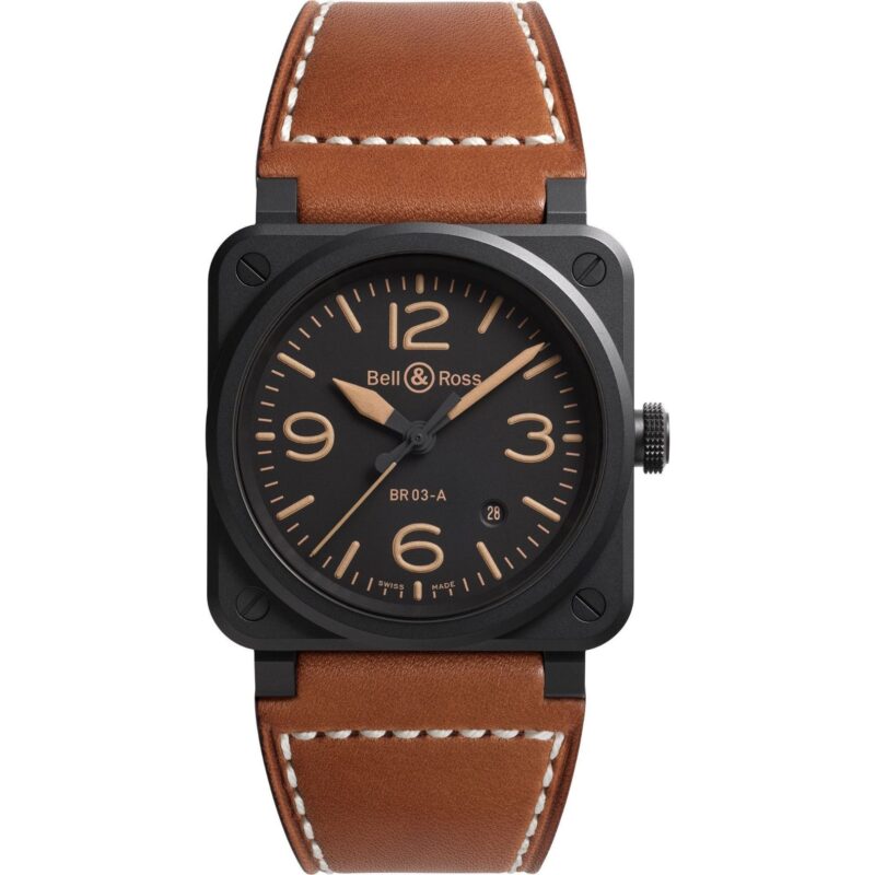 Bell & Ross BR 03 Heritage BR03A-HER-CE/SCA