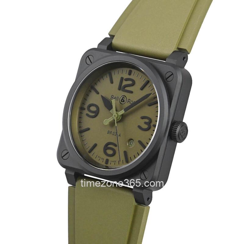 Bell & Ross BR 03 Military Ceramic 41mm BR03A-MIL-CE/SRB - Image 2