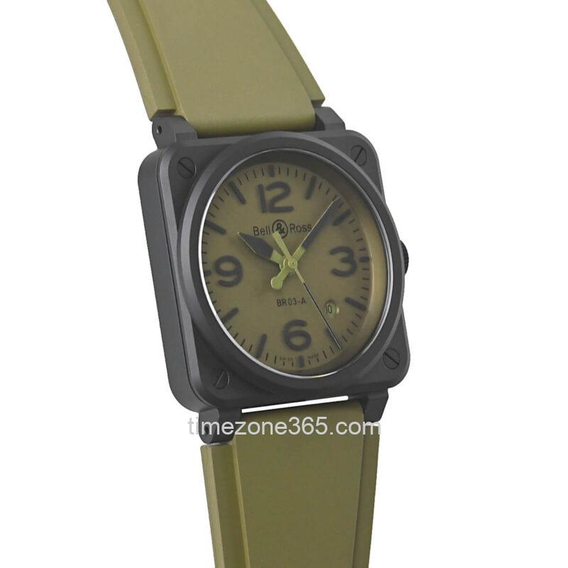 Bell & Ross BR 03 Military Ceramic 41mm BR03A-MIL-CE/SRB - Image 3