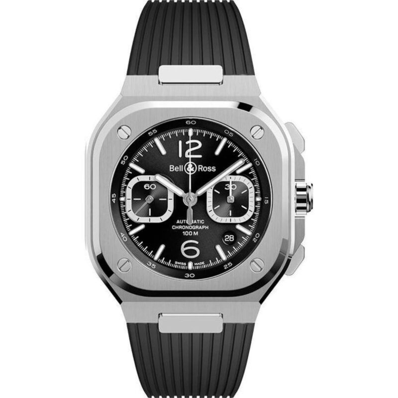 Bell & Ross BR 05 Chrono Black Steel BR05C-BLC-ST/SRB