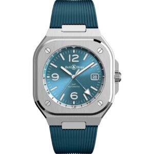 Bell & Ross BR 05 GMT Sky Blue 41mm BR05G-PB-ST/SRB