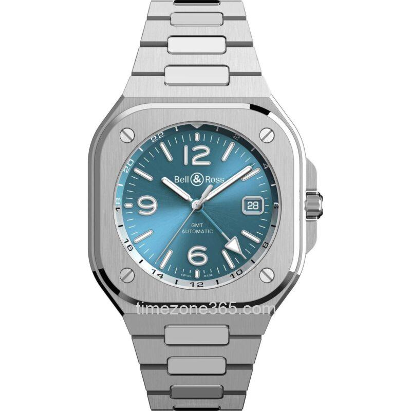 Bell & Ross BR 05 GMT Sky Blue 41mm BR05G-PB-ST/SST