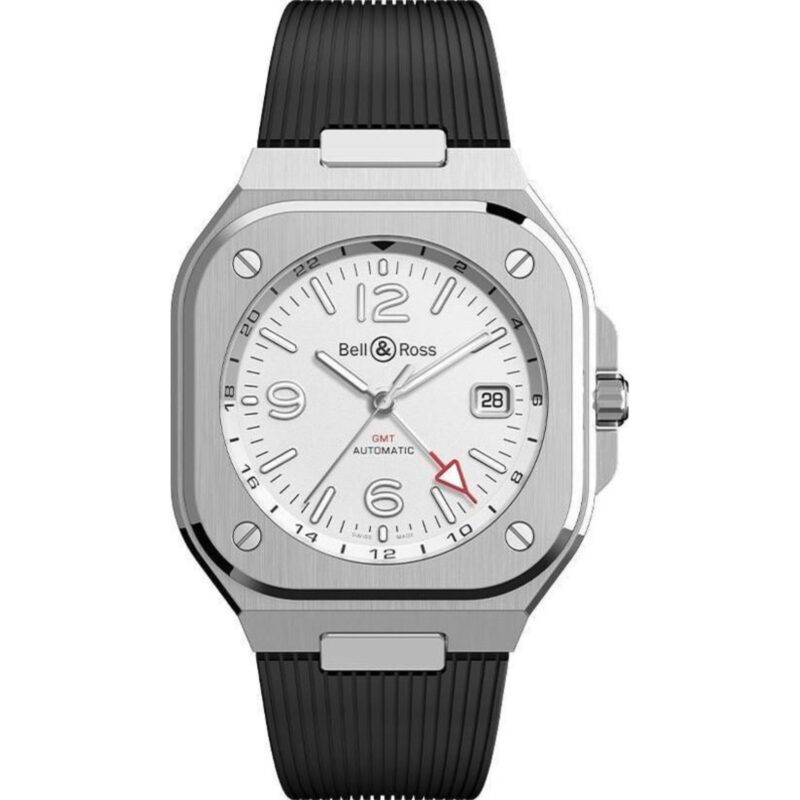 Bell & Ross BR 05 GMT White BR05G-SI-ST/SRB