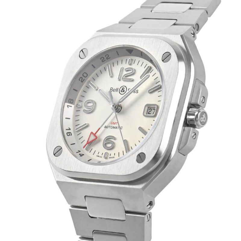 Bell & Ross Br 05 Gmt White Br05G-Si-St/Sst - Image 2