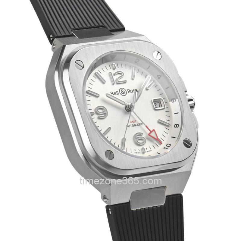 Bell & Ross BR 05 GMT White 41mm BR05G-SI-ST/SRB - Image 3