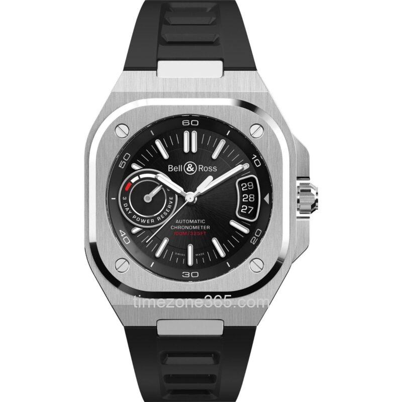 Bell & Ross BR-X5 Black Steel 41mm BRX5R-BL-ST/SRB