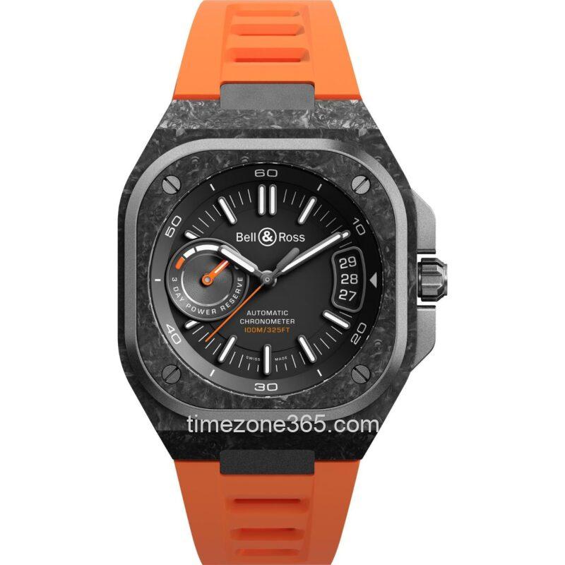 Bell & Ross BR-X5 Carbon Orange 41mm BRX5R-BO-TC/SRB