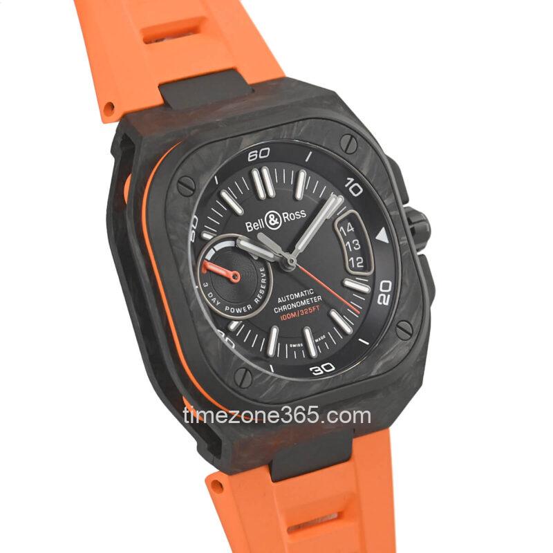 Bell & Ross BR-X5 Carbon Orange 41mm BRX5R-BO-TC/SRB - Image 3