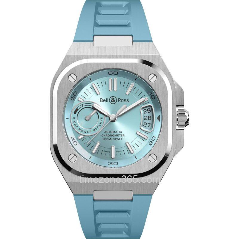 Bell & Ross BR-X5 Ice Blue Steel 41mm BRX5R-IB-ST/SRB