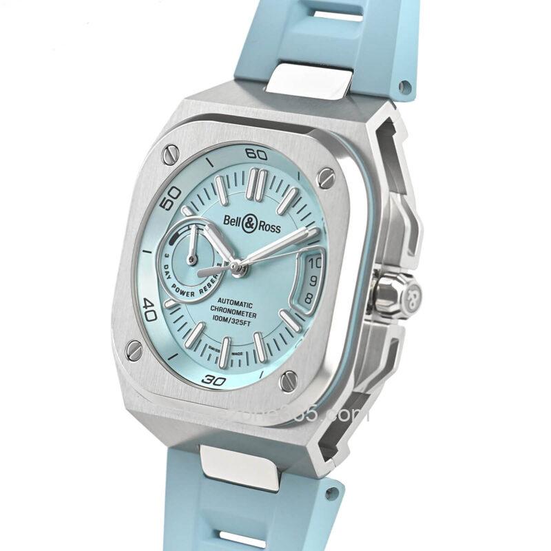 Bell & Ross BR-X5 Ice Blue Steel 41mm BRX5R-IB-ST/SRB - Image 2