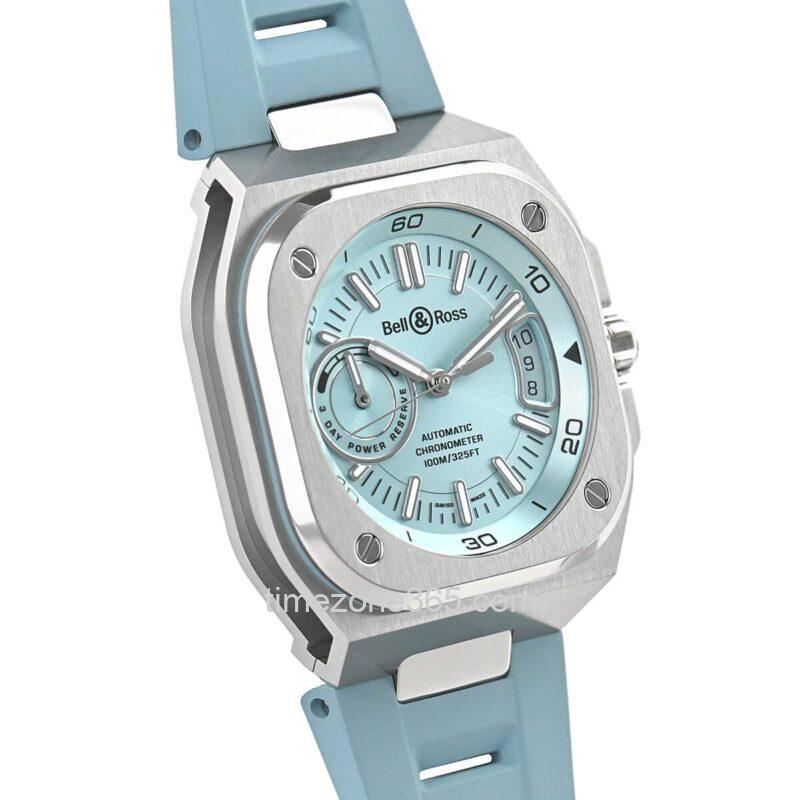 Bell & Ross BR-X5 Ice Blue Steel 41mm BRX5R-IB-ST/SRB - Image 3