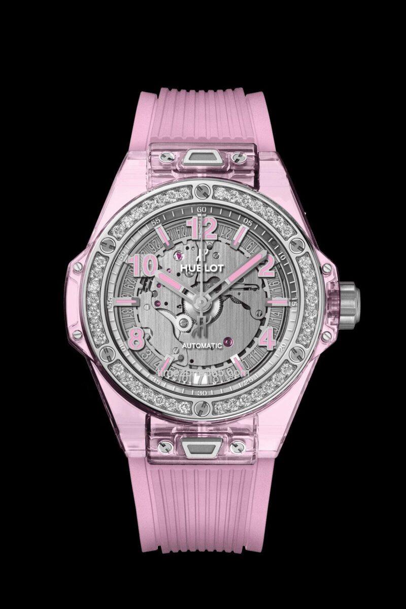 Hublot Big Bang One Click Pink Sapphire Diamonds 39Mm 465.Jp.4802.Rt.1204