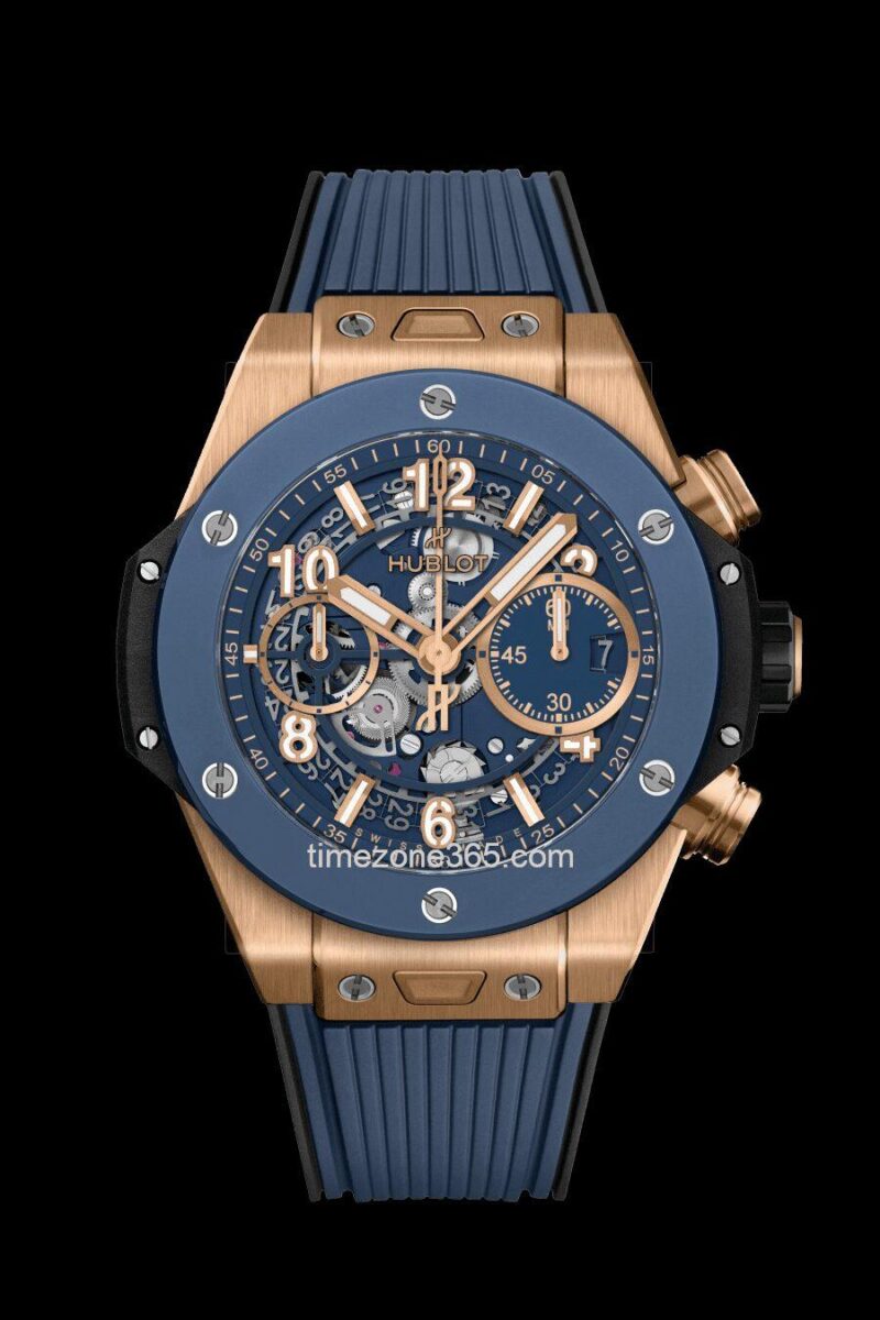 Hublot Big Bang Unico King Gold Blue Ceramic 42Mm 441.Ol.5181.Rx