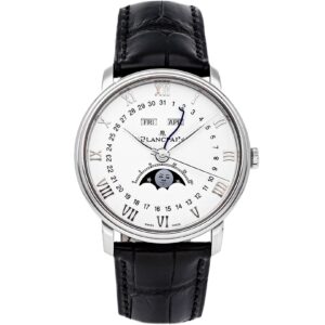 blancpain villeret quantieme complet 40mm 6654 1127 55b