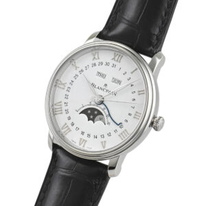 blancpain villeret quantieme complet 40mm 6654 1127 55b