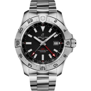 breitling avenger automatic gmt 44mm a32320101b1a1